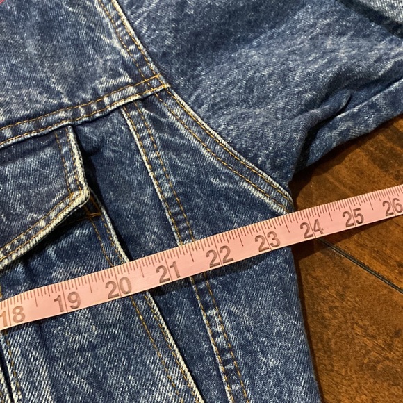 Vintage Acid Wash Coca Cola Texas Embroidered Denim Jean Jacket Size Small - Picture 10 of 13